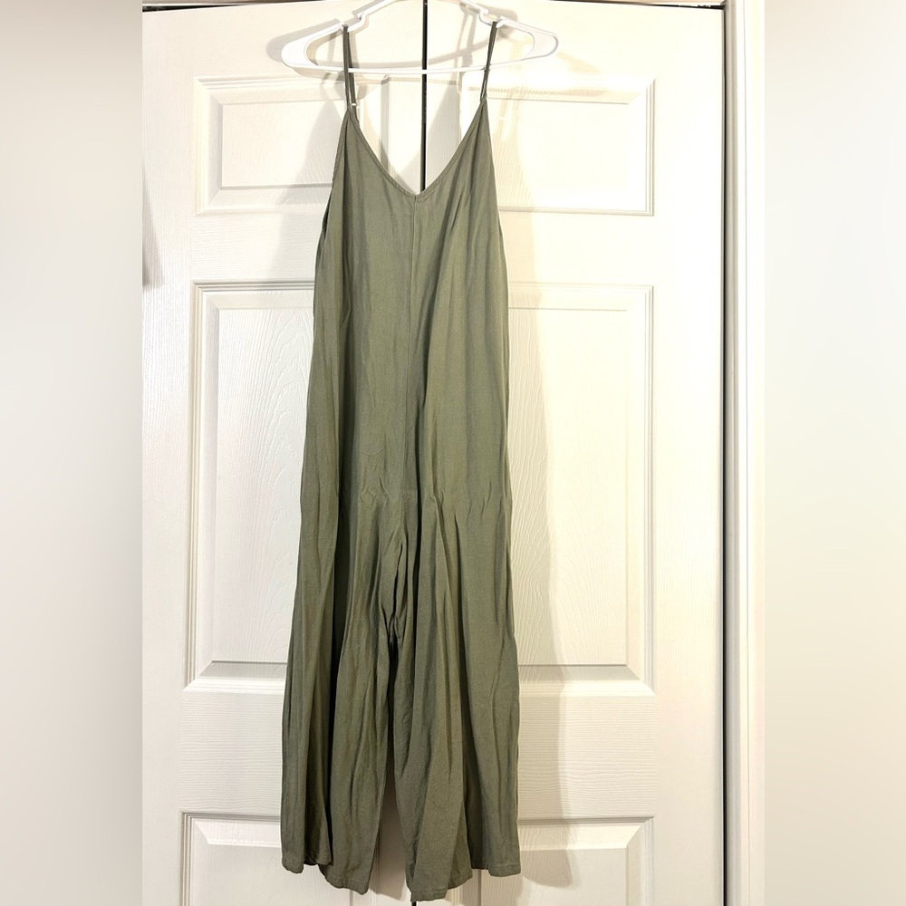 Sage Green Jumpsuit